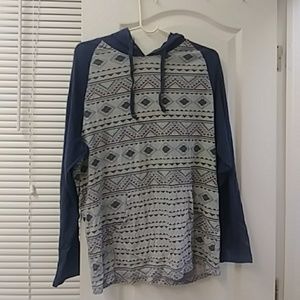 Tribal Print Pattern Hoodie